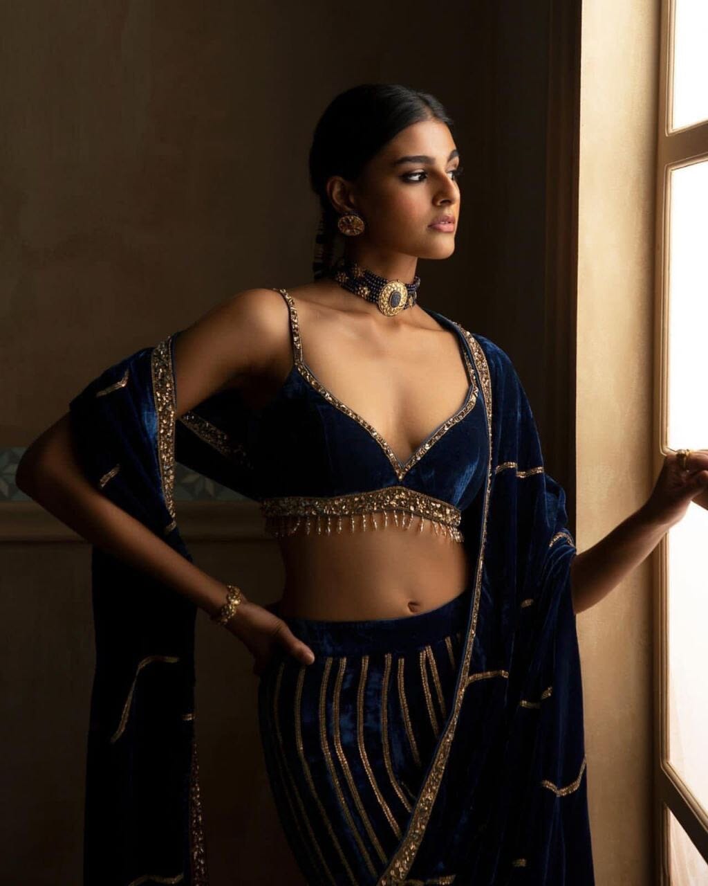 Silk designer lehenga Saree in Brown colour 7304 | Lehenga style saree, Lehenga  style, Fancy sarees