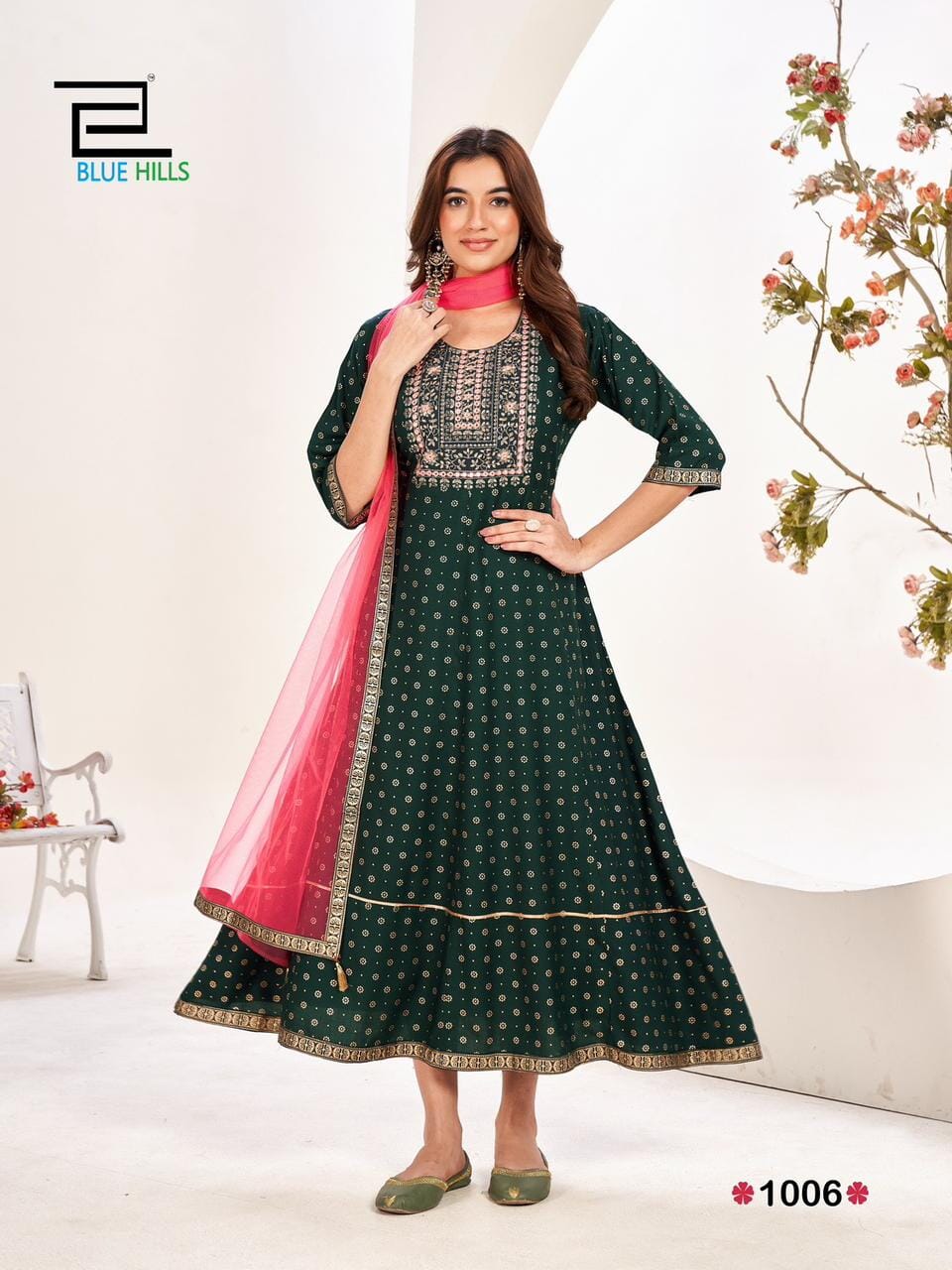 Plus size anarkali outlet kurtis