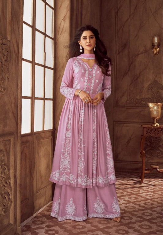 1019 Vamika Lakhnavi Exclusive Wear Designer Plazzo Suit Designer Suits Vamika 