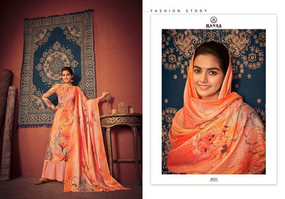 4005 Hansa Printed Straight Cut Designer Suit designer Suits Hansa 